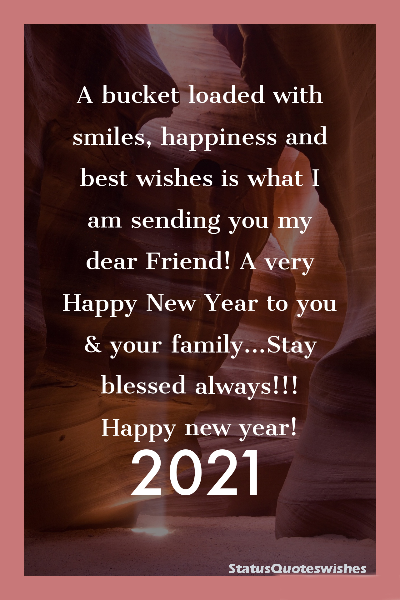 Happy New Year wishes for 2021 with Beautiful line Quotes are here. Share this wishes image with Friends, Family and your Lovable persons