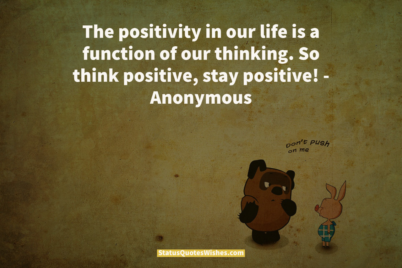 stay positive quotes