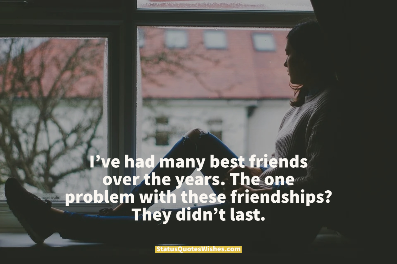 sad friendship quotes