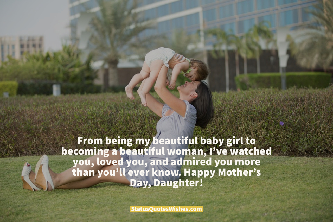 happy mothers day daughter quotes