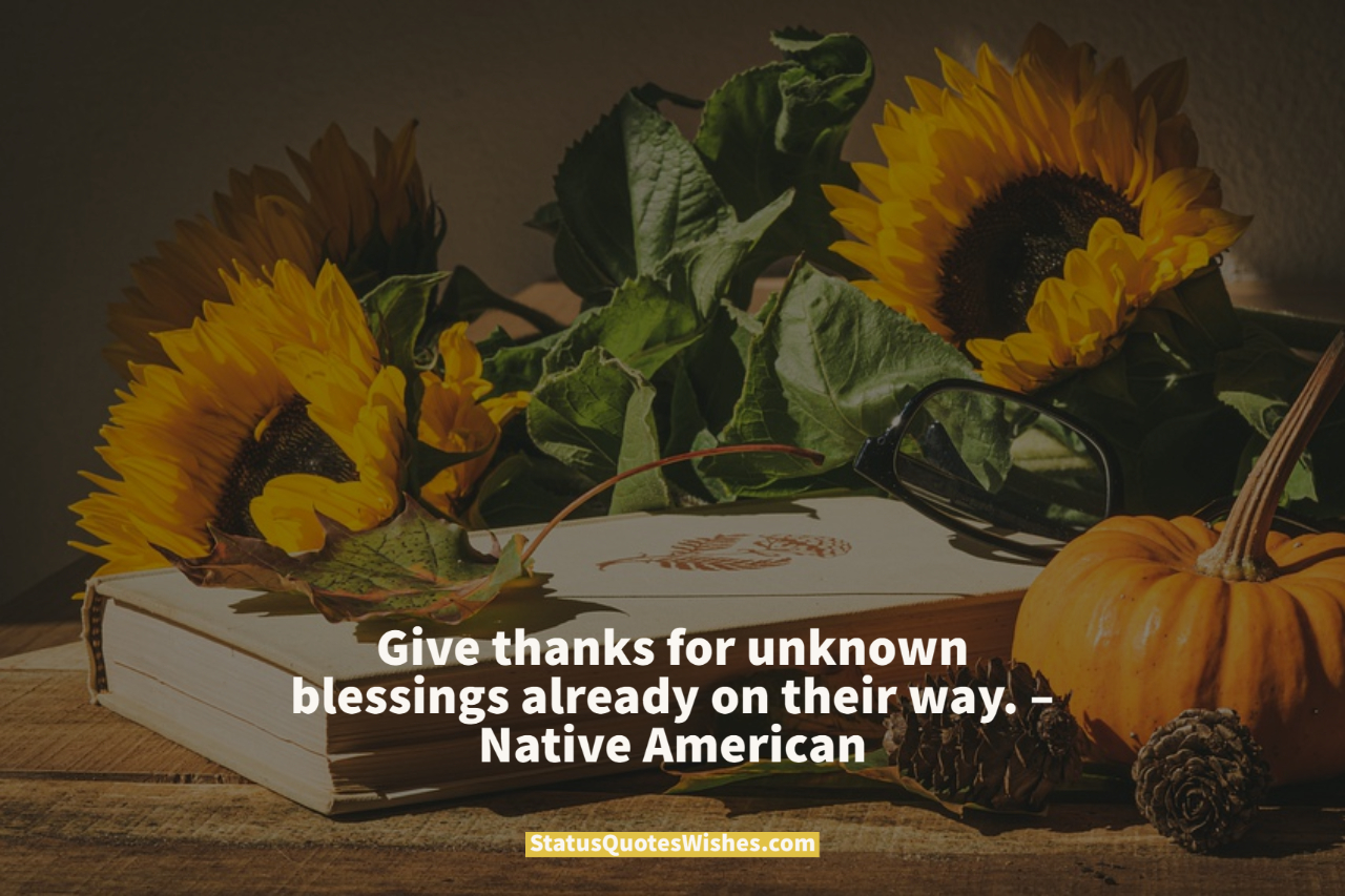 inspirational thanksgiving quotes