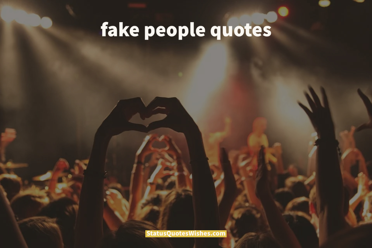 fake people quotes wallpaper