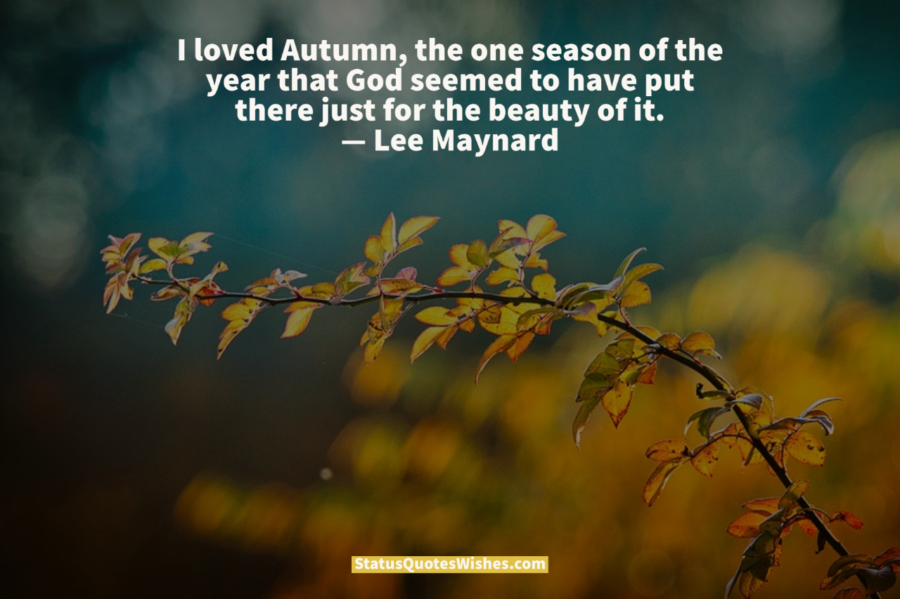 fall colors quotes